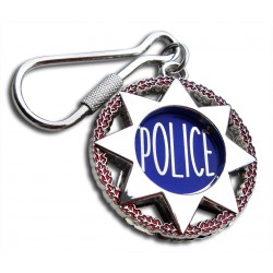 Porte clés police nationale Etoile Portes Clés PCLPN05Portes Clés