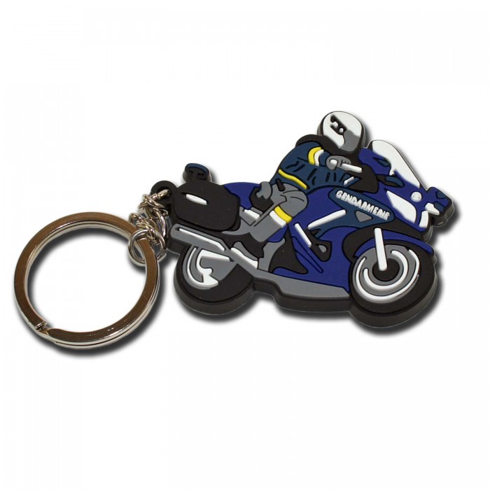 Porte-clés métal personnalisé - Modèle Moto