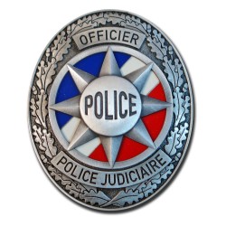 Plaque de Ceinture Standard OPJ Police Nationale PCE003Police Nationale