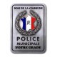 Plaque de Ceinture Personnalisable Police Municipale Police Municipale PCE600Police Municipale