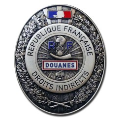 Plaque de Ceinture Standard DOUANES