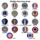 Porte-carte 3 volets Gendarmerie Nationale – Médaille 48 mm + Grade Porte-Carte Gendarmerie PCA006GDPorte-Carte Gendarmerie