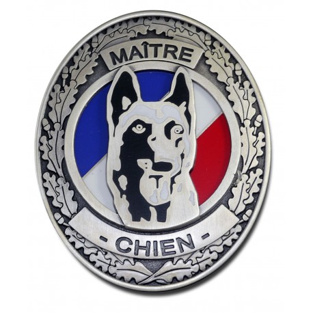 Plaque de Ceinture Standard Maitre Chien Police Nationale PCE009Police Nationale