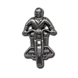 Pin's Coin Col Moto CRS Vestimentaire PCC01Vestimentaire