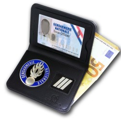 Porte-carte Gendarmerie 2 volets billets – médaille et grade Porte-Carte Gendarmerie PCA008GDPorte-Carte Gendarmerie