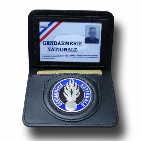 Porte Carte 2 volets Gendarmerie Administratif Porte-Carte Gendarmerie PCA001Porte-Carte Gendarmerie