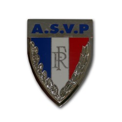 Insigne Police Municipale A.S.V.P 45mm