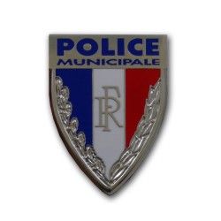 Insigne Police Municipale 45mm Accueil IPM02Accueil