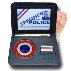 Porte Carte 2 volets Billet Penitentiaire + Grade