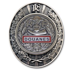 Plaque de Ceinture Douane RF