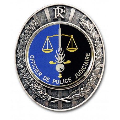 Plaque de Ceinture Gendarmerie OPJ Gendarmerie PCEGOPJGendarmerie